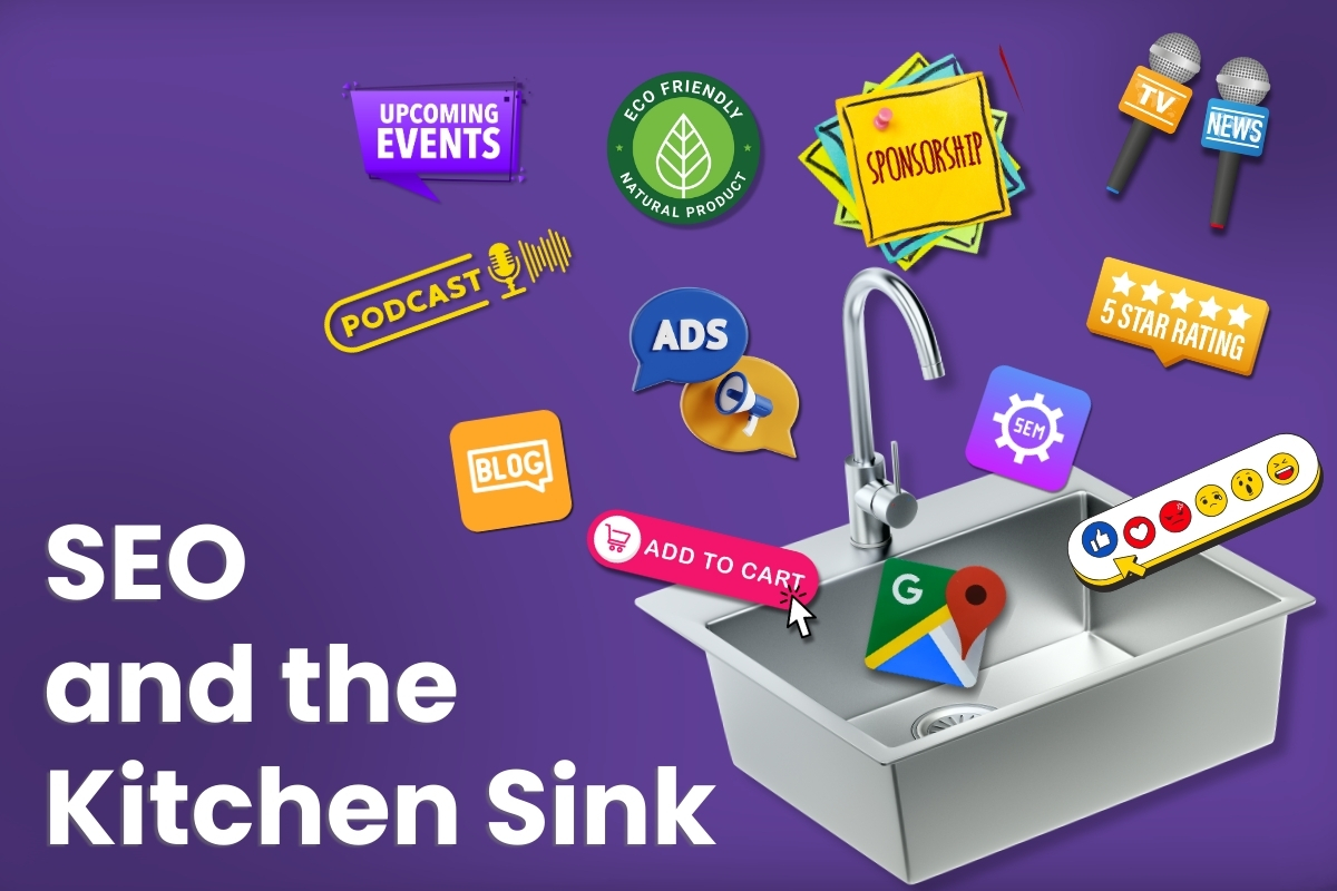 SEO and the kitchen sink blog
